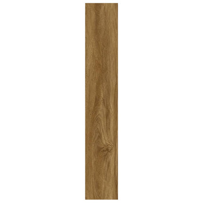 vidaXL Wall Panels Wood Look Brown PVC 2,06 m²