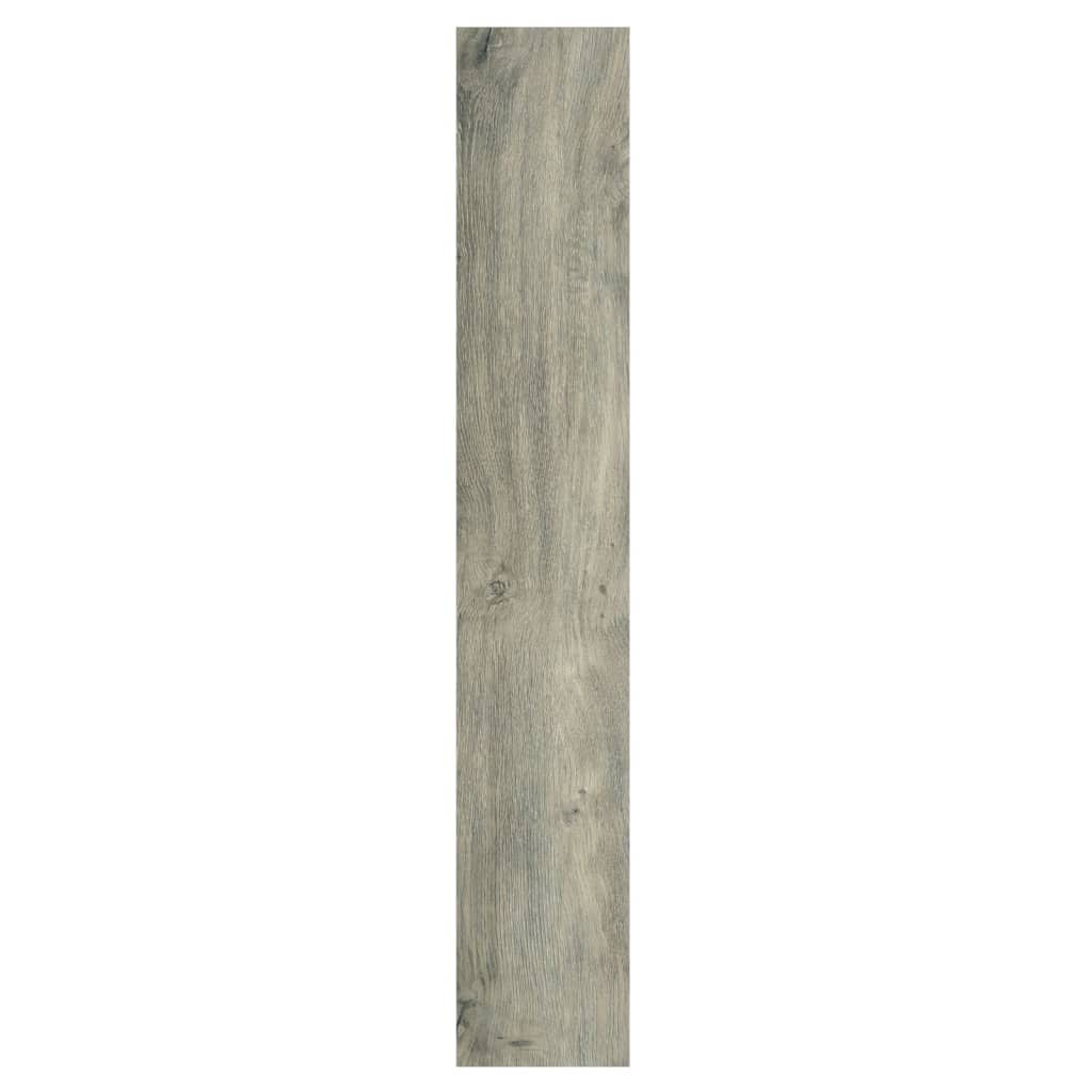 vidaXL Wall Panels Wood Look Grey PVC 2.06 m²