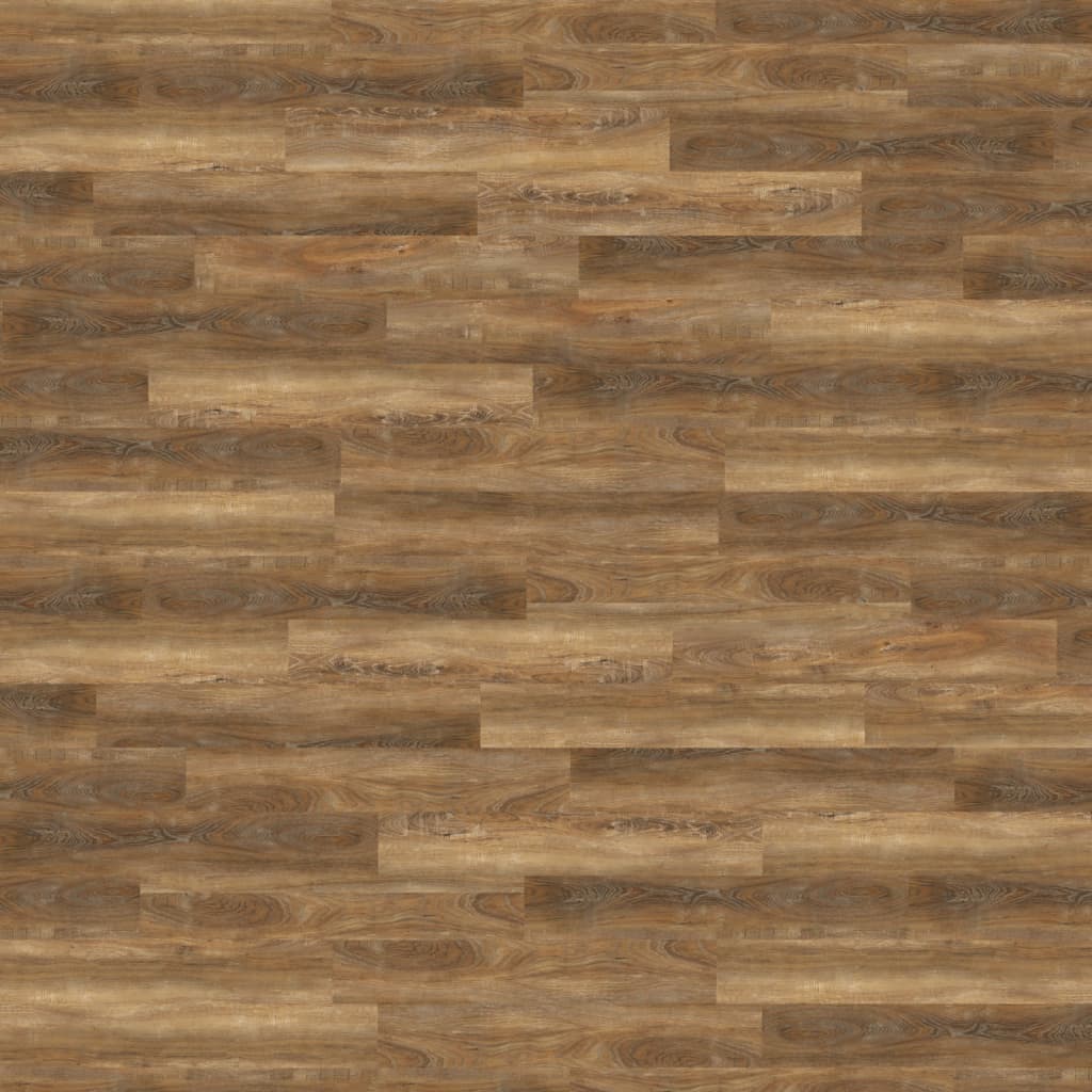 vidaXL Wall Panels Wood Look Brown PVC 2.06 m²