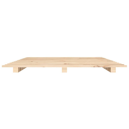 vidaXL Bed Frame without Mattress 120x200 cm Solid Wood Pine
