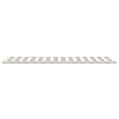 vidaXL Bed Frame without Mattress White 120x200 cm Solid Wood Pine