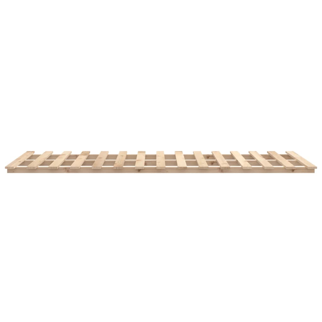 vidaXL Bed Frame without Mattress 140x200 cm Solid Wood Pine