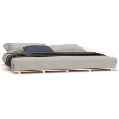 vidaXL Bed Frame without Mattress 160x200 cm Solid Wood Pine