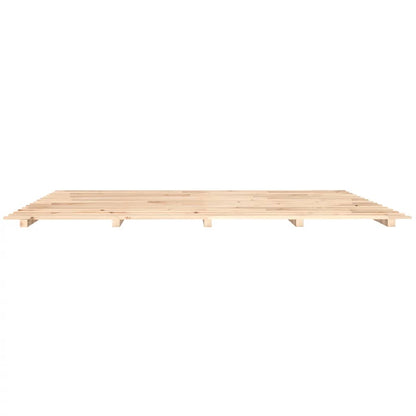 vidaXL Bed Frame without Mattress 160x200 cm Solid Wood Pine