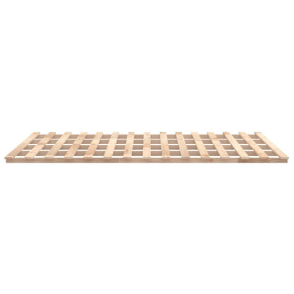 vidaXL Bed Frame without Mattress 180x200 cm Super King Solid Wood Pine