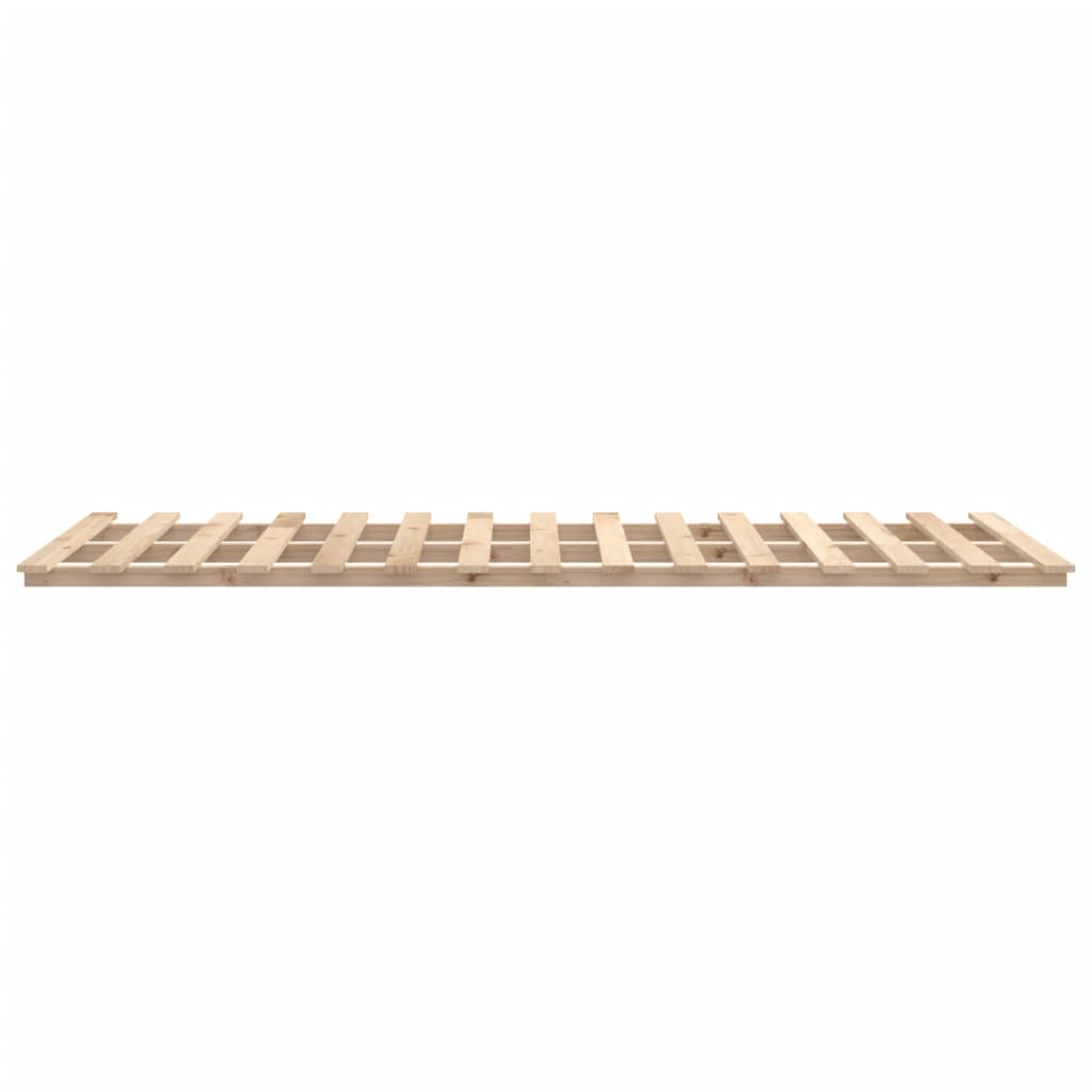 vidaXL Bed Frame without Mattress 140x190 cm Solid Wood Pine