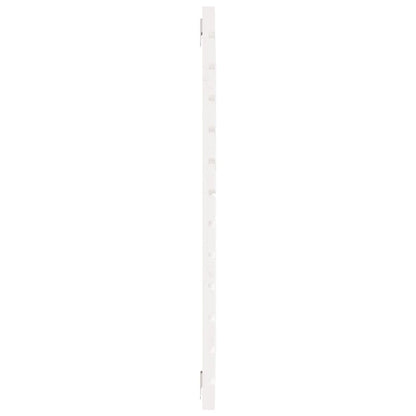 vidaXL Wall Headboard White 106x3x91.5 cm Solid Wood Pine