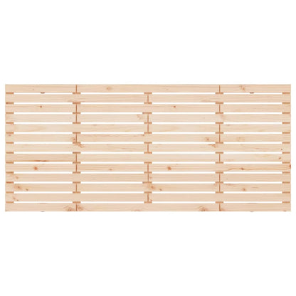 vidaXL Wall Headboard 206x3x91.5 cm Solid Wood Pine