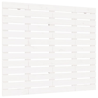 vidaXL Wall Headboard White 96x3x91.5 cm Solid Wood Pine
