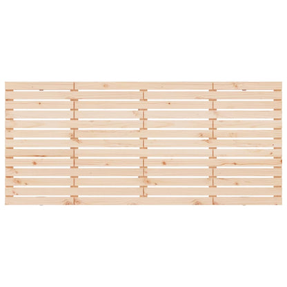 vidaXL Wall Headboard 156x3x91.5 cm Solid Wood Pine