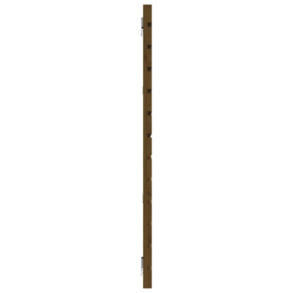 vidaXL Wall Headboard Honey Brown 156x3x91.5 cm Solid Wood Pine