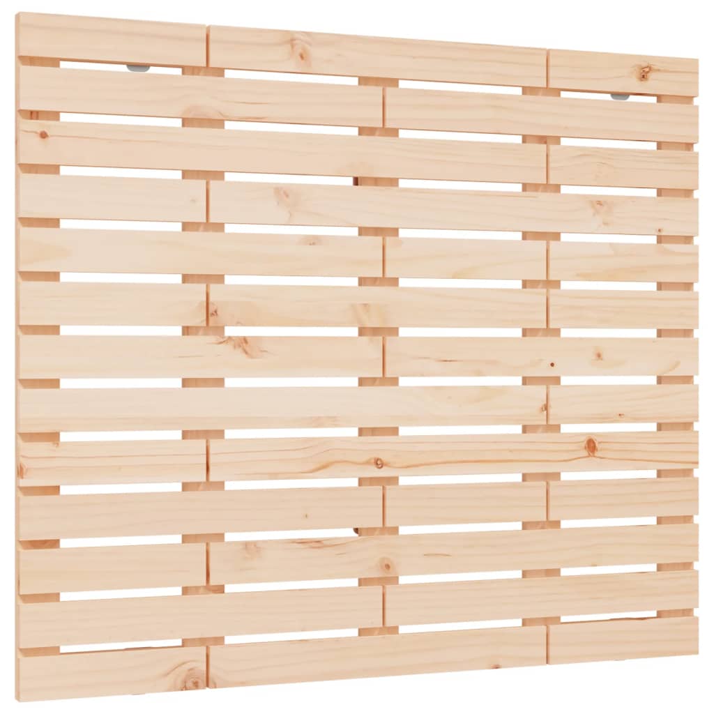 vidaXL Wall Headboard 81x3x91.5 cm Solid Wood Pine