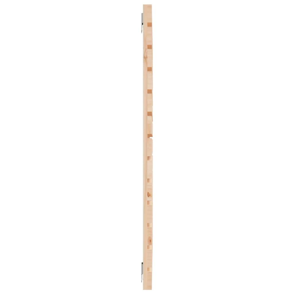 vidaXL Wall Headboard 81x3x91.5 cm Solid Wood Pine