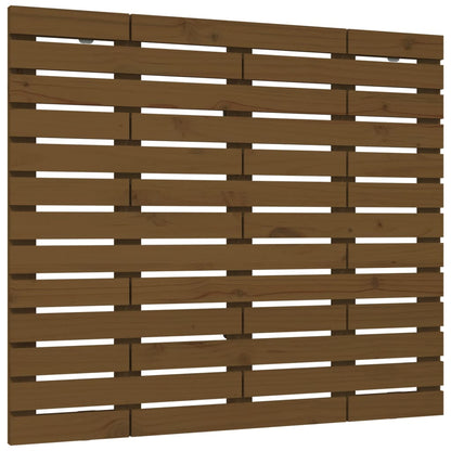 vidaXL Wall Headboard Honey Brown 81x3x91.5 cm Solid Wood Pine