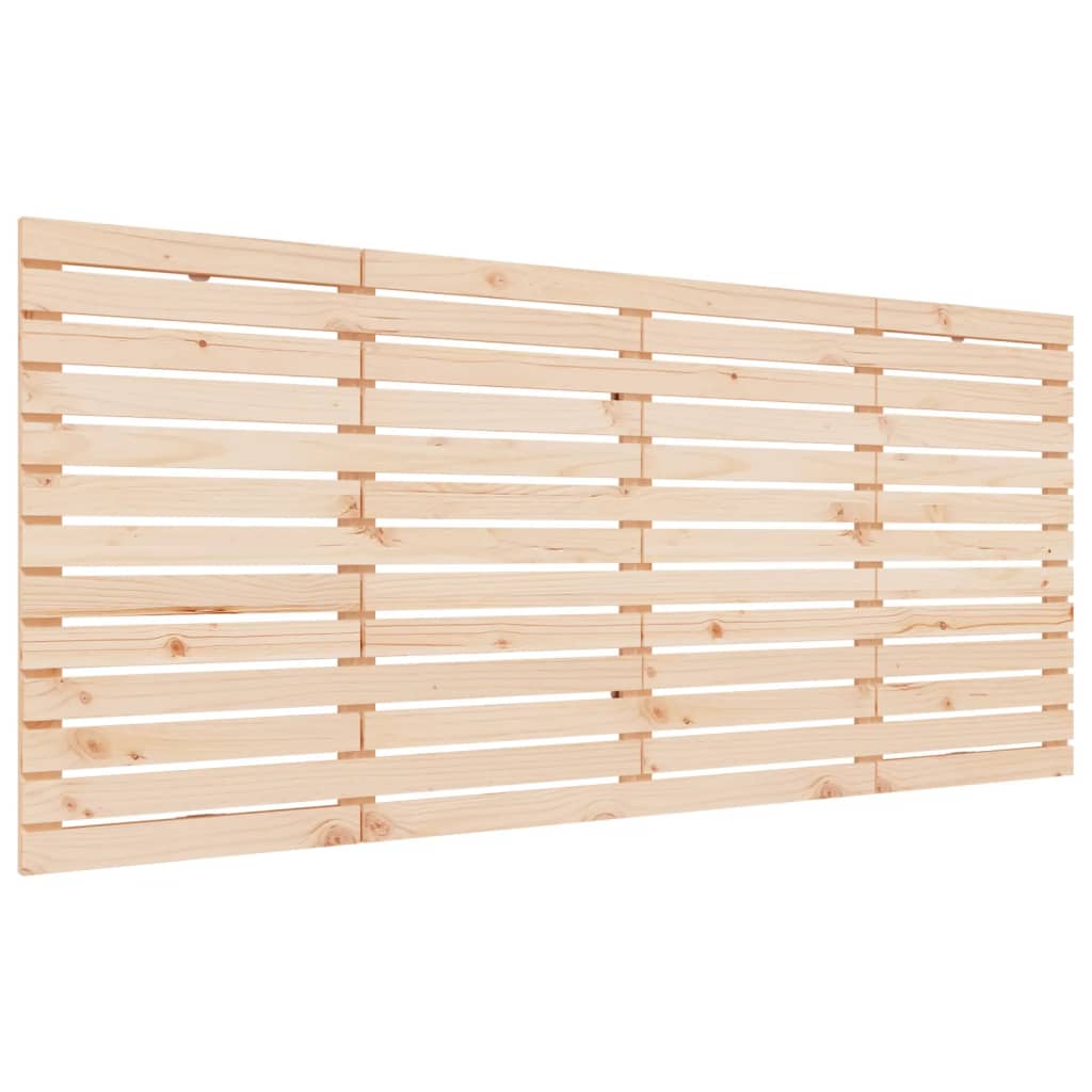 vidaXL Wall Headboard 166x3x91.5 cm Solid Wood Pine