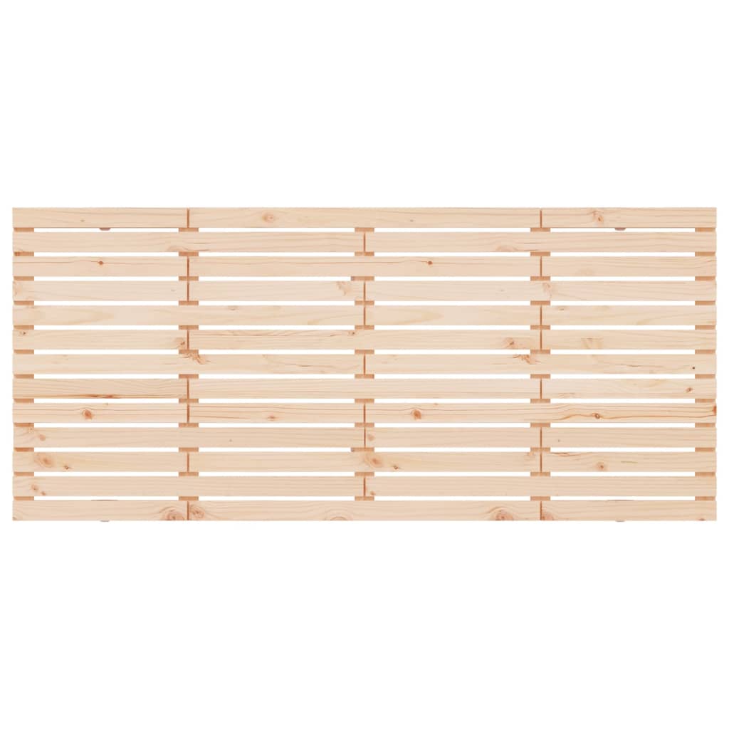 vidaXL Wall Headboard 166x3x91.5 cm Solid Wood Pine