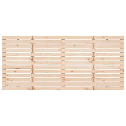 vidaXL Wall Headboard 166x3x91.5 cm Solid Wood Pine
