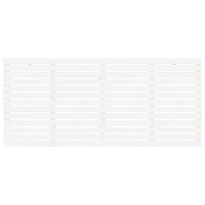 vidaXL Wall Headboard White 166x3x91.5 cm Solid Wood Pine