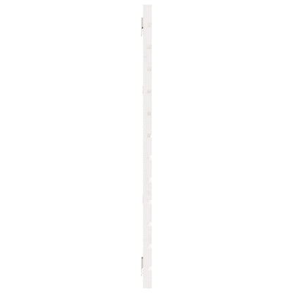 vidaXL Wall Headboard White 166x3x91.5 cm Solid Wood Pine