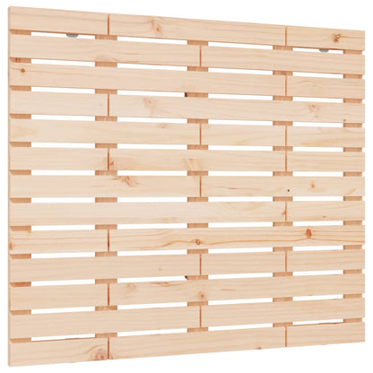 vidaXL Wall Headboard 141x3x91.5 cm Solid Wood Pine