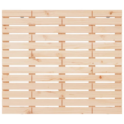 vidaXL Wall Headboard 141x3x91.5 cm Solid Wood Pine