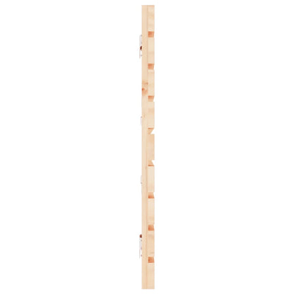 vidaXL Wall Headboard 206x3x63 cm Solid Wood Pine