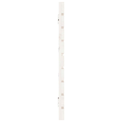 vidaXL Wall Headboard White 206x3x63 cm Solid Wood Pine