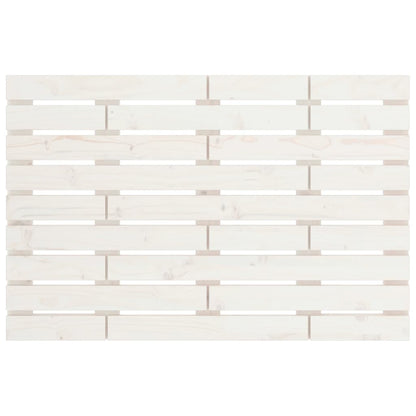 vidaXL Wall Headboard White 96x3x63 cm Solid Wood Pine