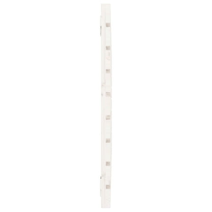 vidaXL Wall Headboard White 96x3x63 cm Solid Wood Pine