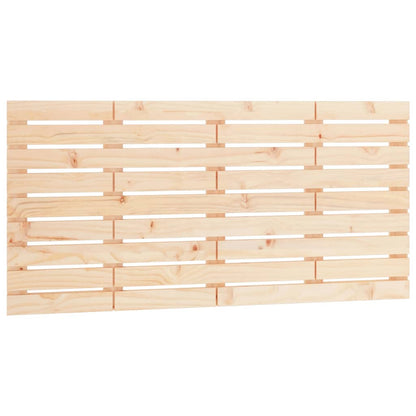 vidaXL Wall Headboard 126x3x63 cm Solid Wood Pine