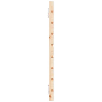 vidaXL Wall Headboard 126x3x63 cm Solid Wood Pine