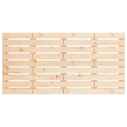 vidaXL Wall Headboard 146x3x63 cm Solid Wood Pine