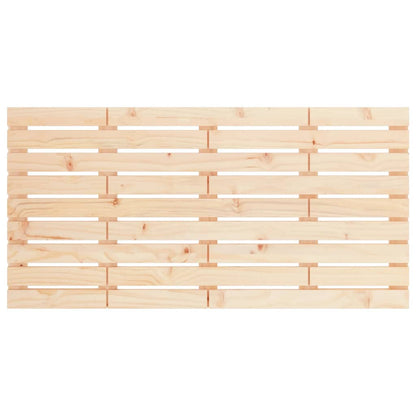 vidaXL Wall Headboard 156x3x63 cm Solid Wood Pine
