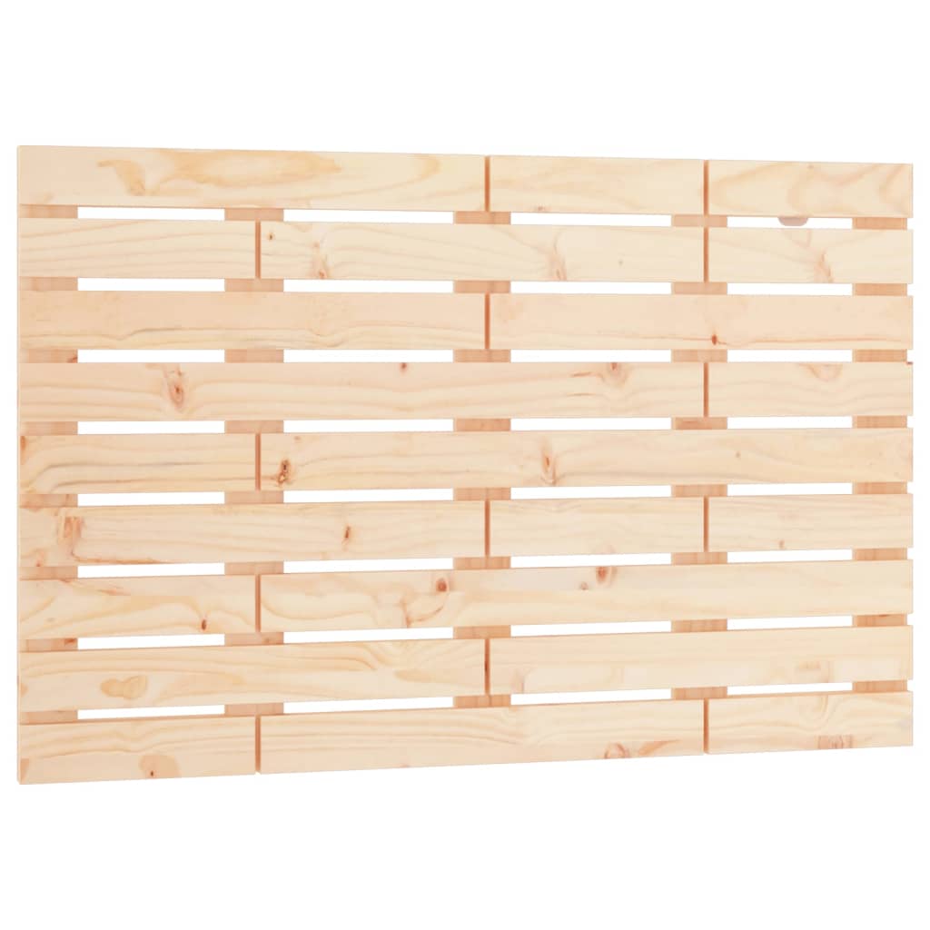 vidaXL Wall Headboard 81x3x63 cm Solid Wood Pine