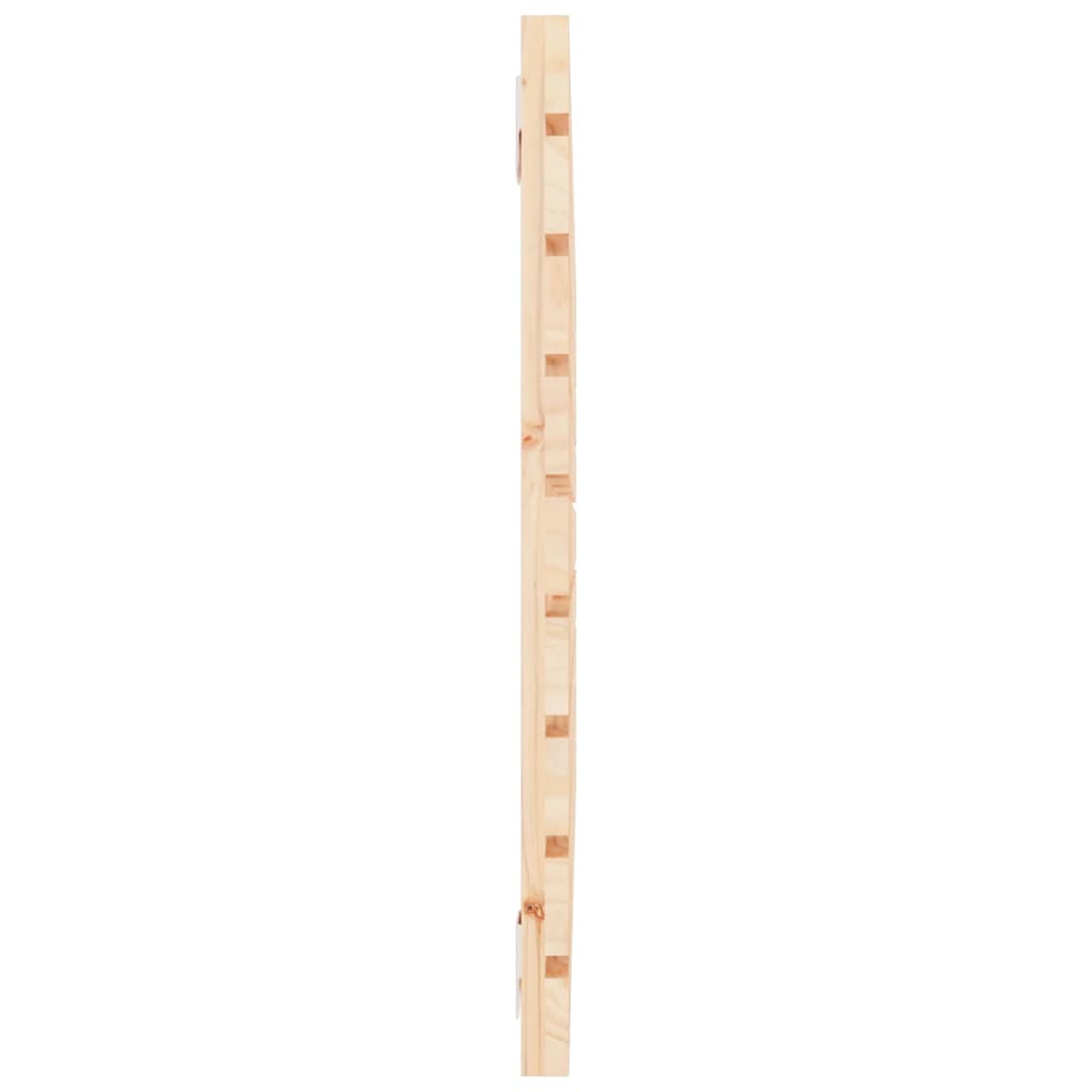 vidaXL Wall Headboard 81x3x63 cm Solid Wood Pine