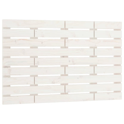 vidaXL Wall Headboard White 81x3x63 cm Solid Wood Pine