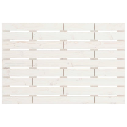 vidaXL Wall Headboard White 81x3x63 cm Solid Wood Pine