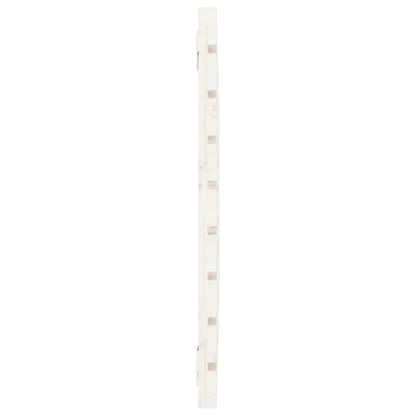 vidaXL Wall Headboard White 81x3x63 cm Solid Wood Pine