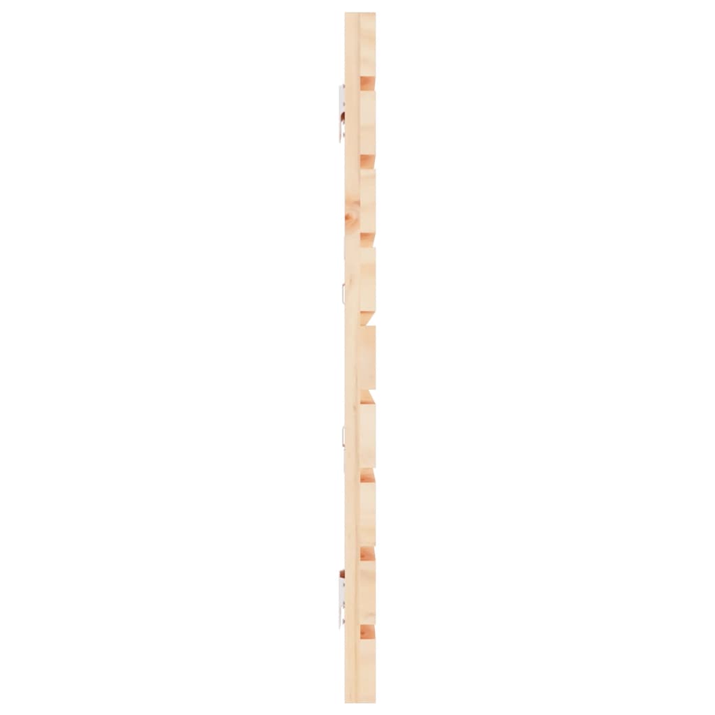 vidaXL Wall Headboard 166x3x63 cm Solid Wood Pine