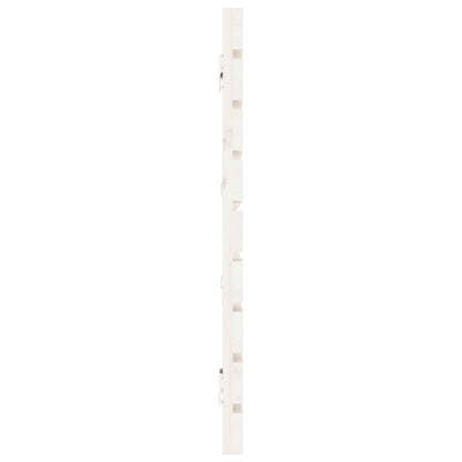 vidaXL Wall Headboard White 166x3x63 cm Solid Wood Pine