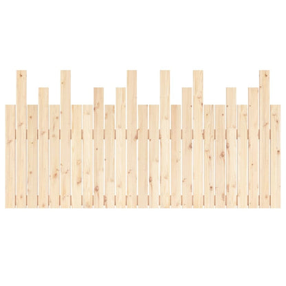 vidaXL Wall Headboard 159.5x3x80 cm Solid Wood Pine