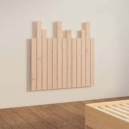 vidaXL Wall Headboard 82.5x3x80 cm Solid Wood Pine