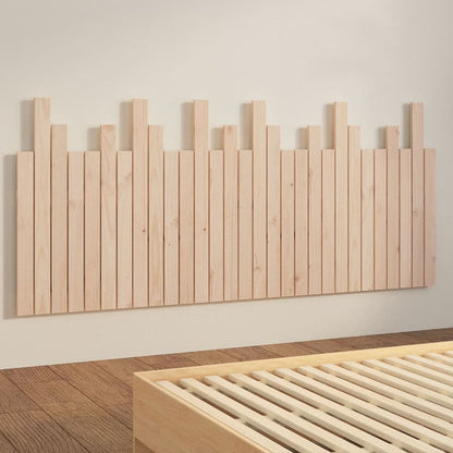 vidaXL Wall Headboard 185x3x80 cm Solid Wood Pine