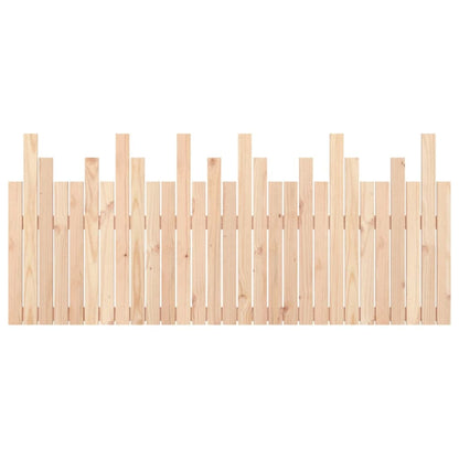 vidaXL Wall Headboard 185x3x80 cm Solid Wood Pine