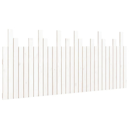 vidaXL Wall Headboard White 185x3x80 cm Solid Wood Pine