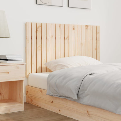 vidaXL Wall Headboard 108x3x60 cm Solid Wood Pine