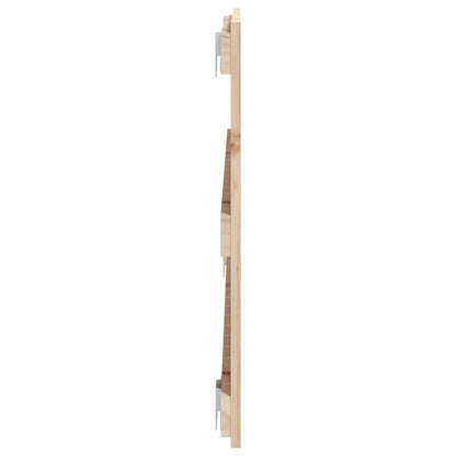 vidaXL Wall Headboard 108x3x60 cm Solid Wood Pine