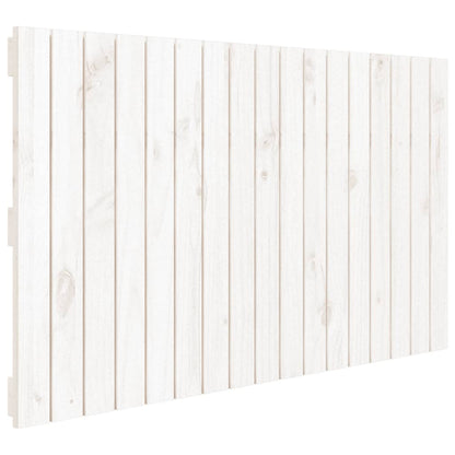 vidaXL Wall Headboard White 108x3x60 cm Solid Wood Pine