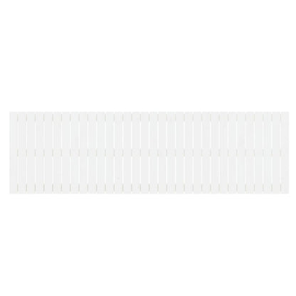 vidaXL Wall Headboard White 204x3x60 cm Solid Wood Pine