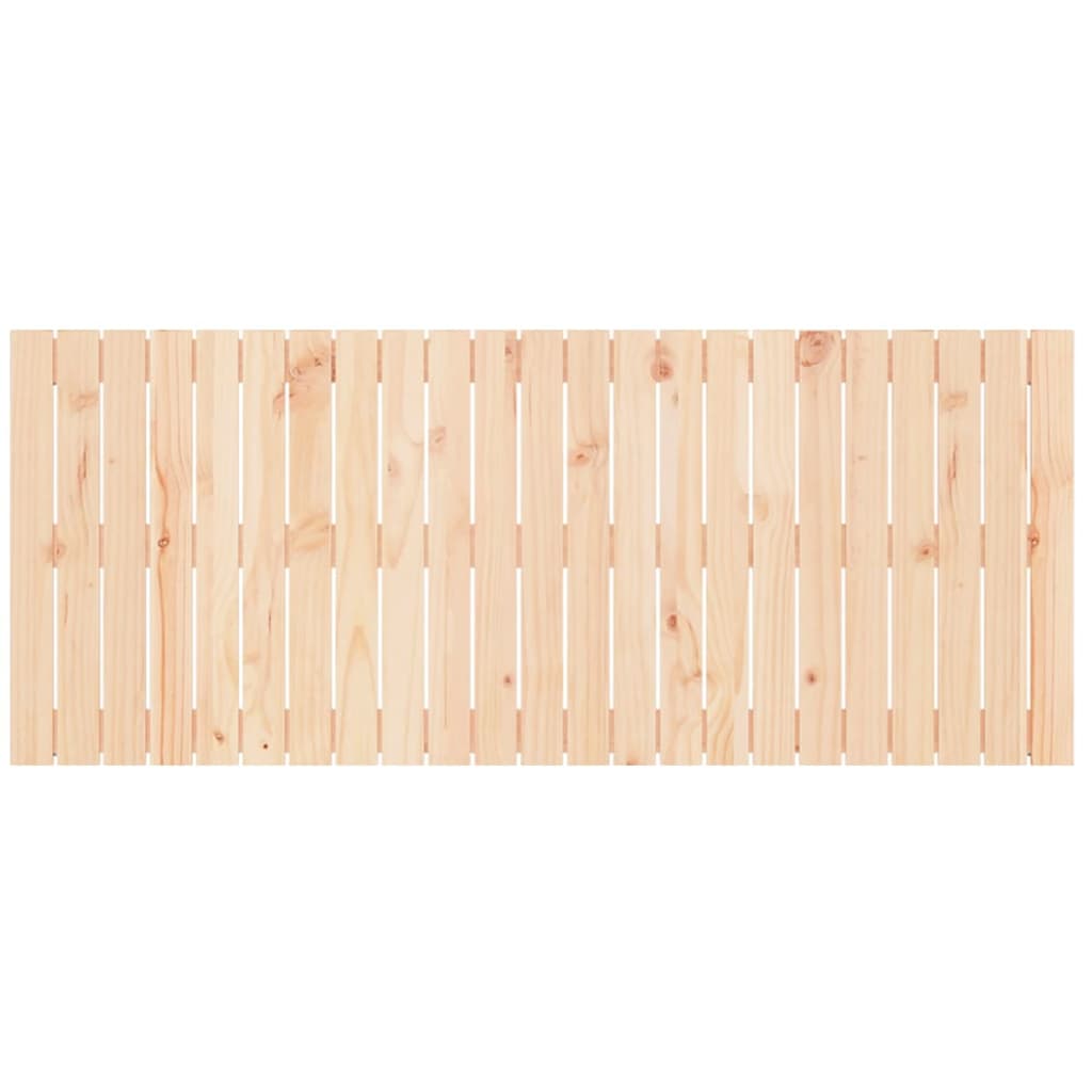vidaXL Wall Headboard 147x3x60 cm Solid Wood Pine